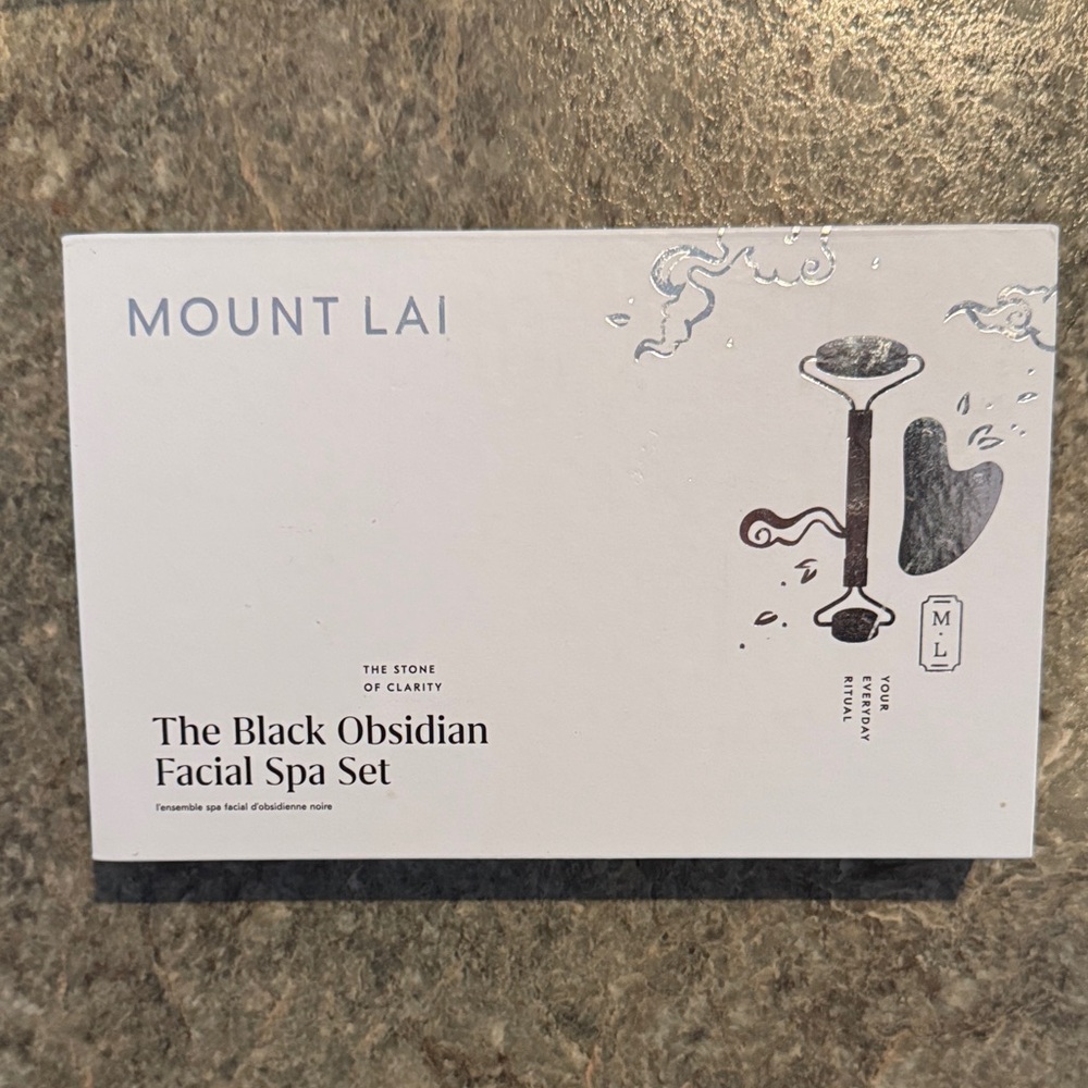 Black Obsidian Facial Spa Set